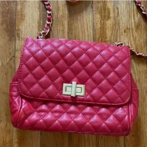 Forever 21 Red Purse Sling Crossbody Bag EUC. Pre-loved‎ In Good Condition. - Picture 3 of 16